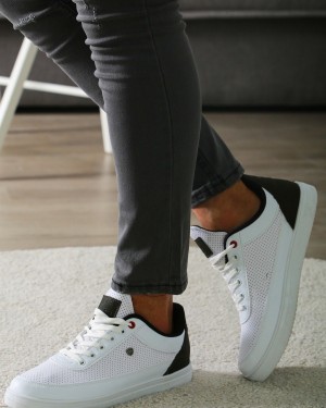 Erkek Beyaz Sneaker Ayakkabı