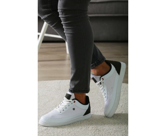 Erkek Beyaz Sneaker Ayakkabı
